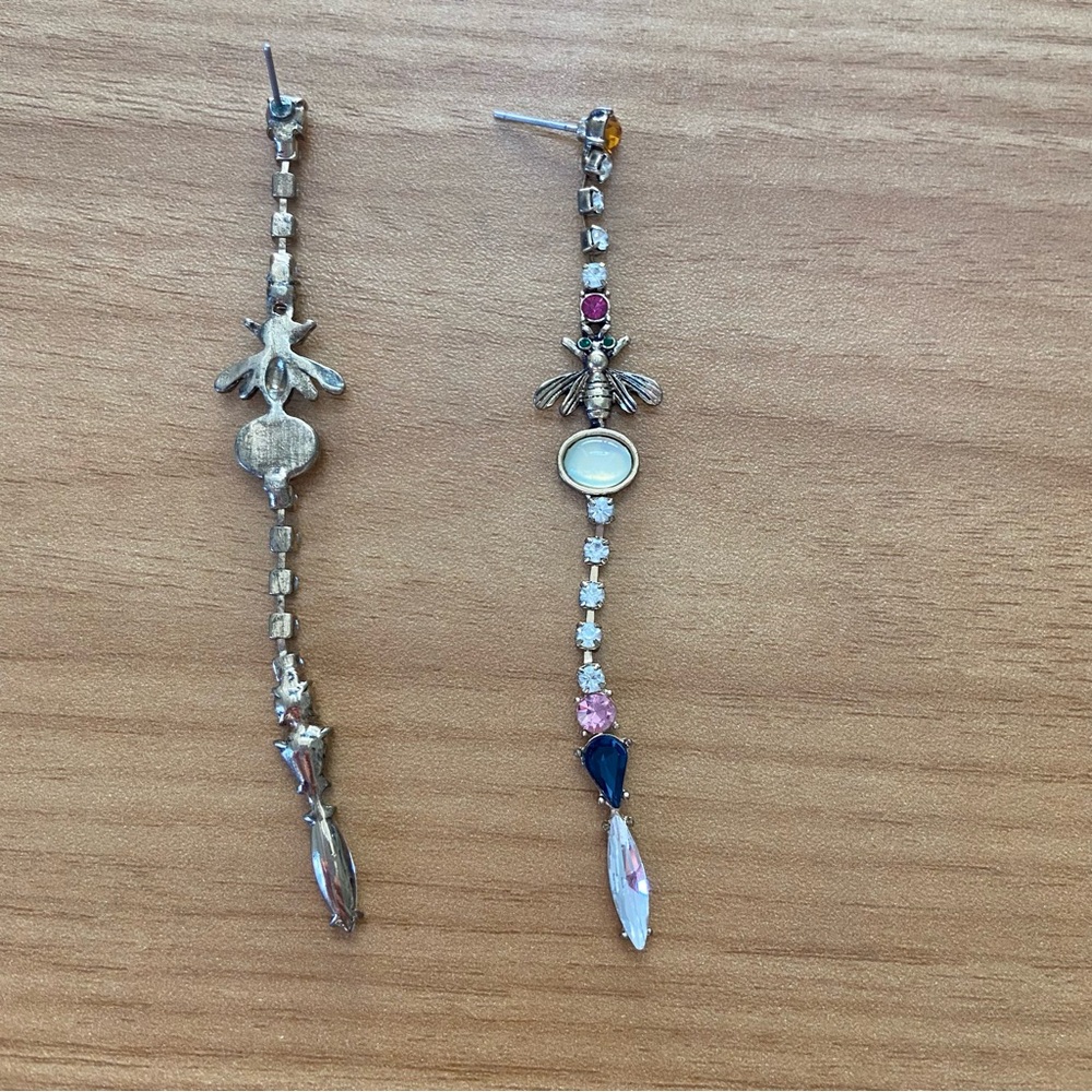 Bee Multi-Color Drop Earrings - Picture 3 of 3